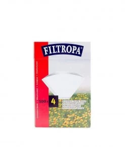 Coffee Equipment Filtropa Coffee Filter Papers (White) - Size 4 - 100 Pack (Pallet)