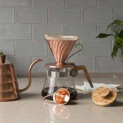 Hario V60 Copper Coffee Dripper Size 02