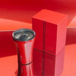 Sttoke Reusable Coffee Cup 8oz (Christmas Red)
