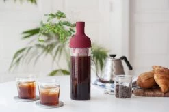 Hario Cold Brew Coffee Filter In Bottle (Cranberry Red) 8 Hario Cold Brew Coffee Filter In Bottle (Cranberry Red)