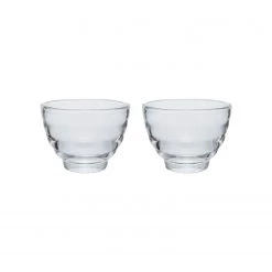 Hario Heatproof Yunomi Glass Cup (2pc Set)