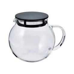 Hario Jumping Leaf Tea Pot (Black) 600ml