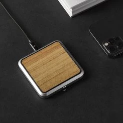 Joy Resolve 10W Invisi-Grip Wireless Charger (Blond & Silver) Coffee Equipment