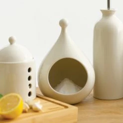 Loveramics Prep+ Salt Pig Porcelain Salt Holder