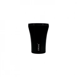 Sttoke Reusable Coffee Cup 8oz (Luxe Black)