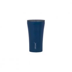 Sttoke Reusable Coffee Cup 12oz (Magnetic Blue)