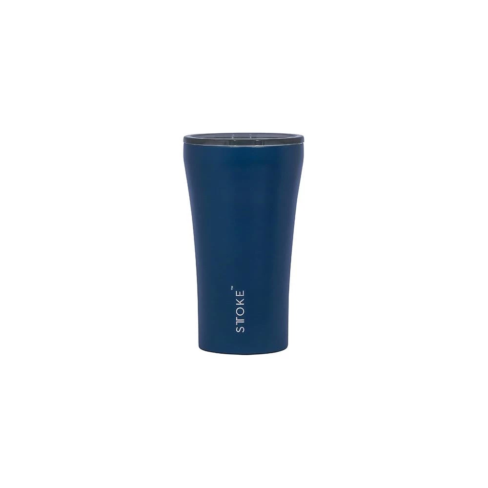 Sttoke Reusable Coffee Cup 12oz (Magnetic Blue) 1 Sttoke Reusable Coffee Cup 12oz (Magnetic Blue)