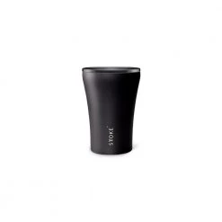Sttoke Reusable Coffee Cup 8oz (Midnight Black Anniversary Edition)