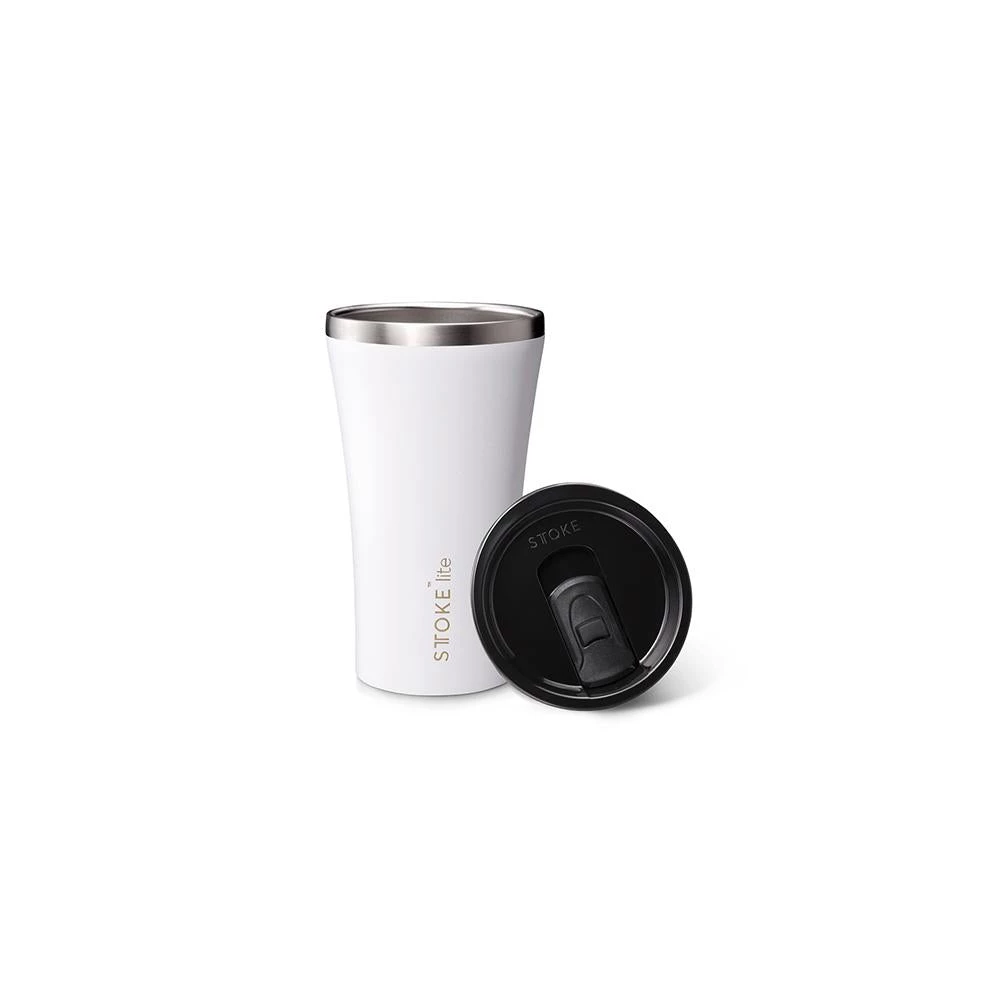 Sttoke Lite Reusable Cup 12oz (Frost White) 1 Sttoke Lite Reusable Cup 12oz (Frost White)