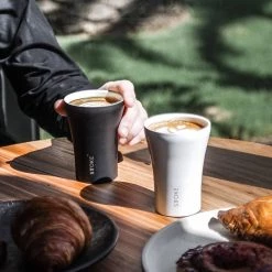 Sttoke Reusable Coffee Cup 8oz (Coral Sunset)