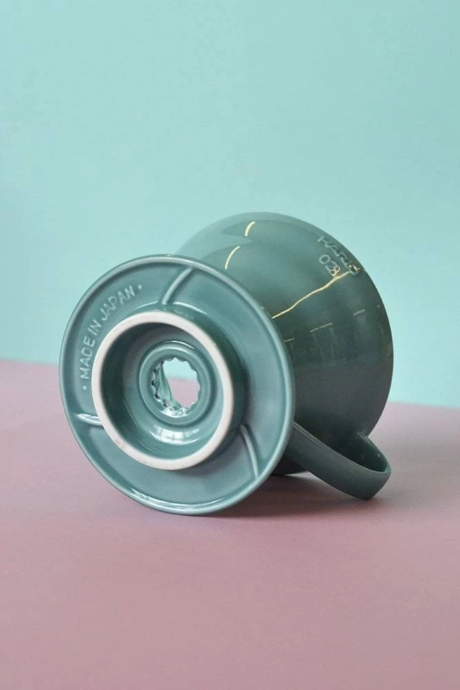 Hario V60 Ceramic Coffee Dripper Matte Black - Size 02 4 Hario V60 Ceramic Coffee Dripper Matte Black - Size 02