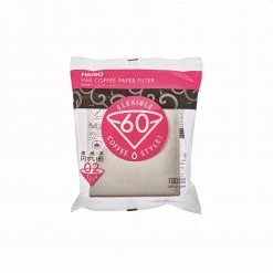 Hario V60 Coffee Filter Papers Size 02 - White (100 Pack Bag)