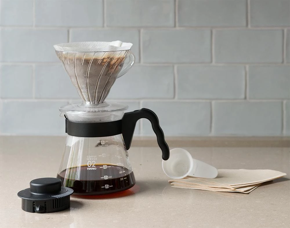 Hario V60 Glass Coffee Server Size 02 (700ml) 2 Hario V60 Glass Coffee Server Size 02 (700ml)