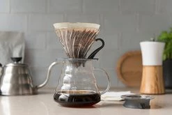 Hario V60 Glass Coffee Dripper Black Size 03