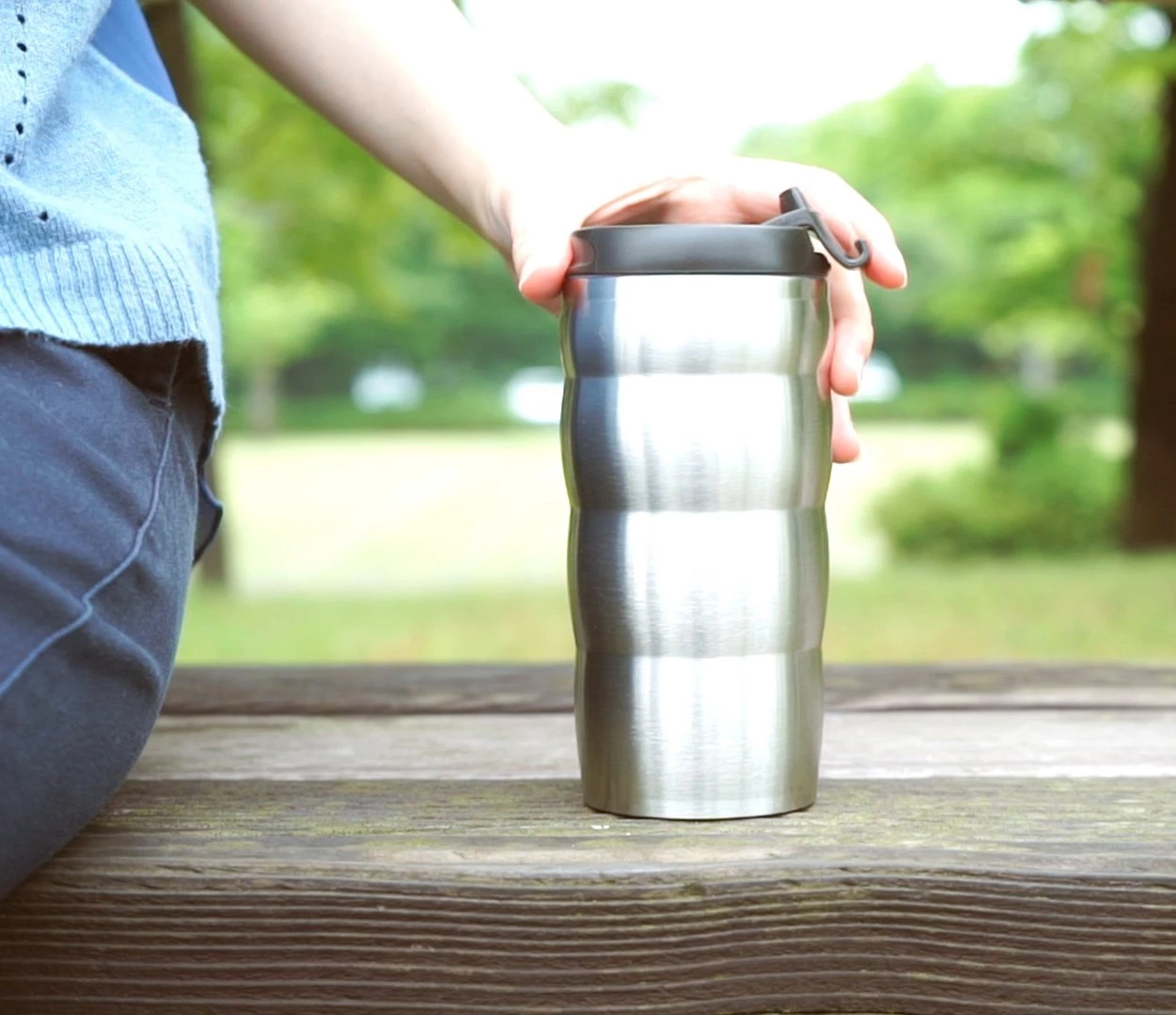 Hario V60 Thermal Uchi Mug Silver 2 Hario V60 Thermal Uchi Mug Silver
