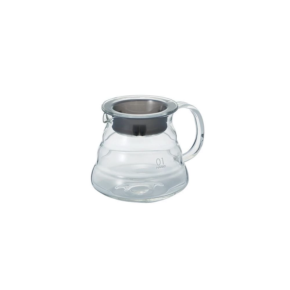 Hario V60 Glass Range Coffee Server (Clear) 360ml 1 Hario V60 Glass Range Coffee Server (Clear) 360ml