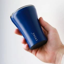 Sttoke Reusable Coffee Cup 8oz (Luxe Black)