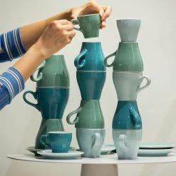 Loveramics Tulip Latte Cup (Teal) 280ml